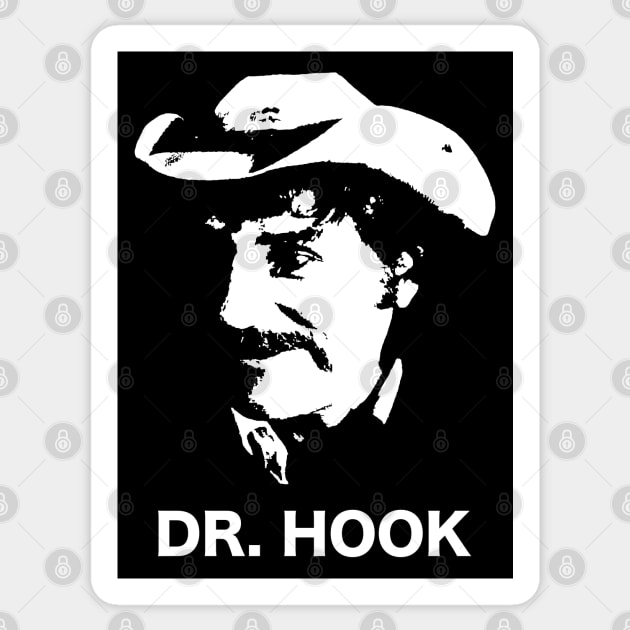 Vintage Dr Hook A Little Bit More FanArt Sticker by darklordpug